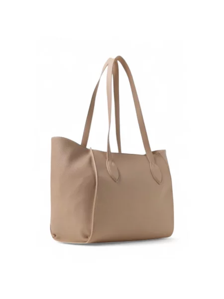 Shopperka Love Moschino beżowa