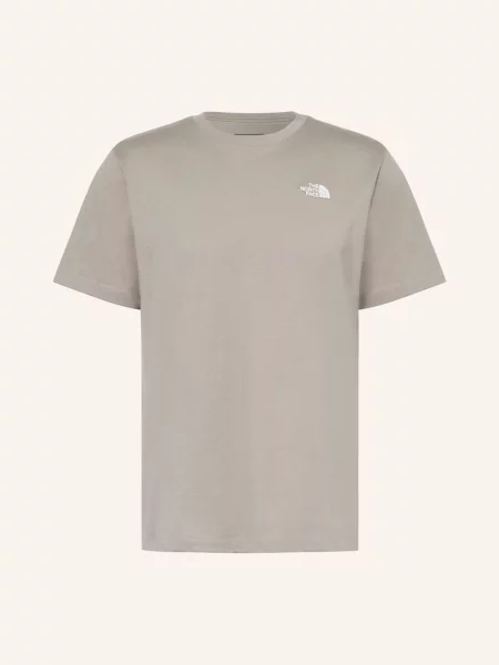 The North Face Tričko Evolution Simple Dome černošedá šedé