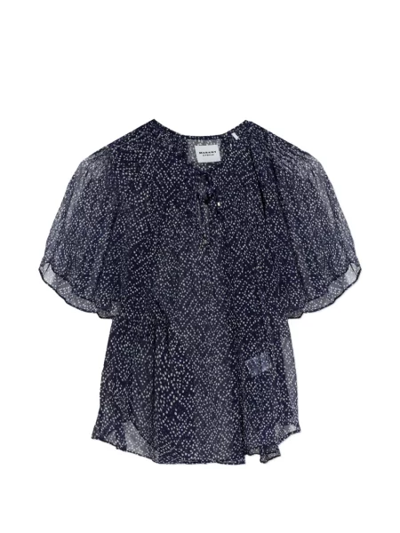 Top Marant Etoile cu imagine albastru