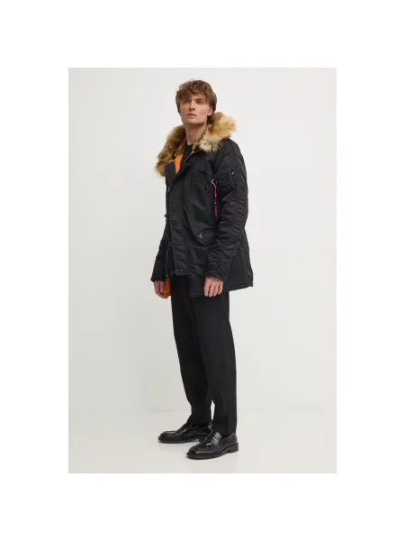 Kurtka Alpha Industries VF black czarna
