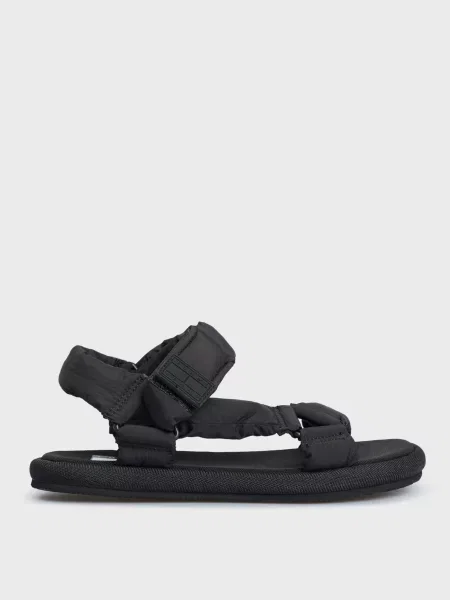 Утеплені босоніжки Tommy Jeans чорні