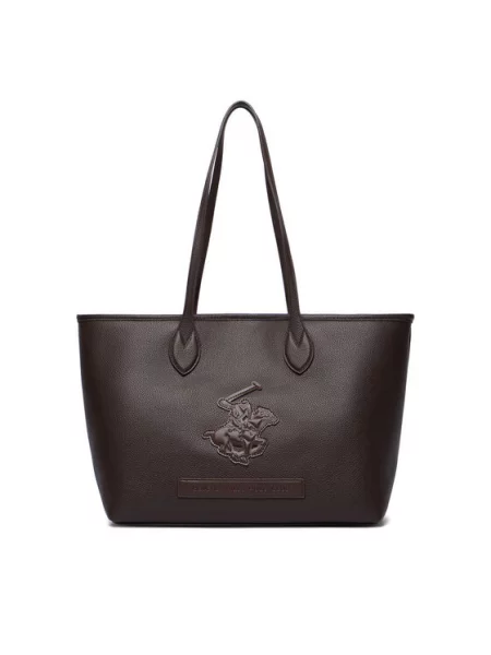 Torebka Beverly Hills Polo Club brązowa