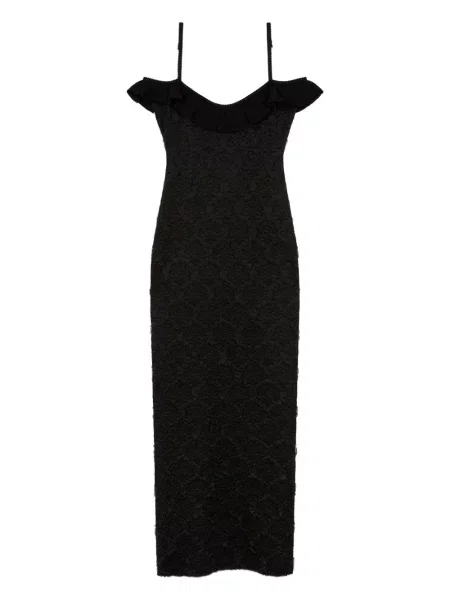 Rochie maxi Donde Esteban de costum negru