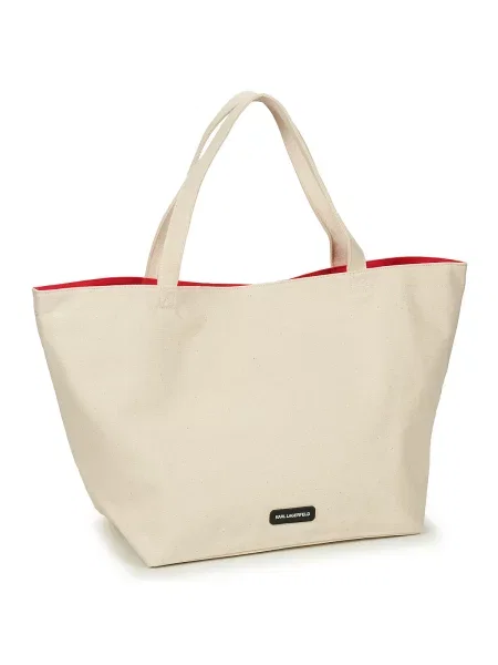 Karl Lagerfeld Shopper torba RSG crna / bijela bež