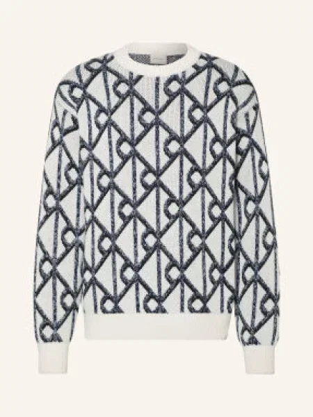 Calvin Klein Sweter weiss czarny