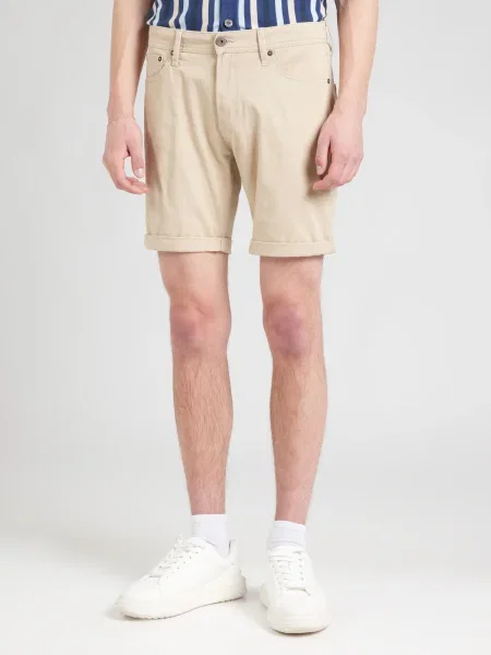 JACK & JONES Pantaloni JWHRICK lână alb