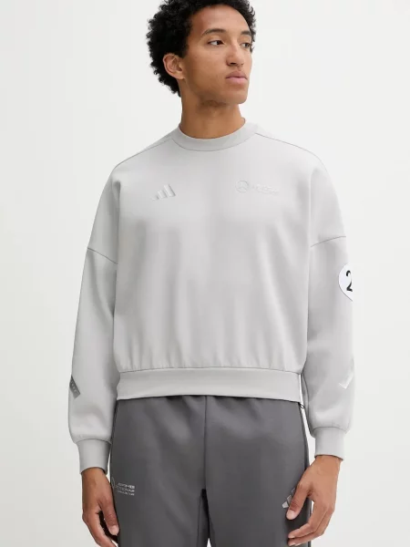 Pulover adidas x Mercedes siva