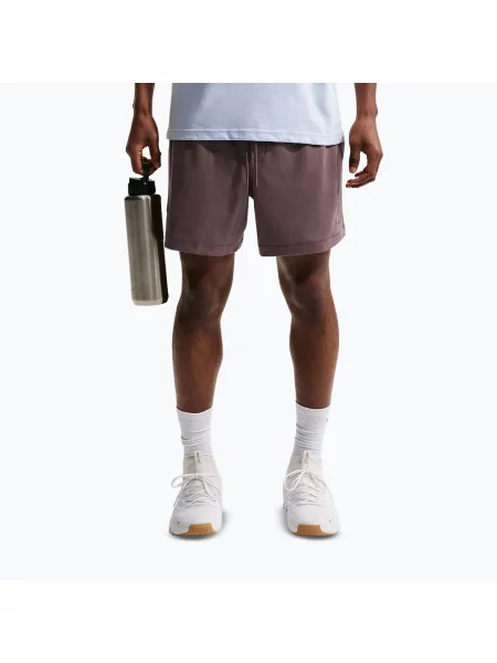 Šortky Nike Primary NanoKnit Dri-Fit Performance 7" tattoo/tattoo hnědé