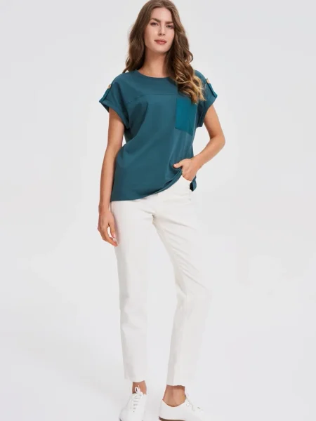 Tricou Marisse verde