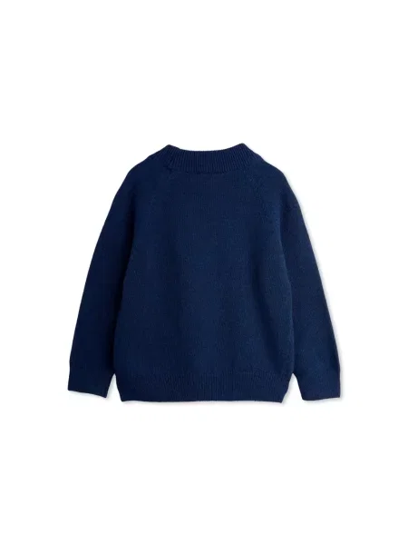 Sweter dziecięcy Mini Rodini niebieski
