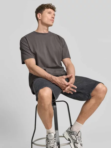 T-shirt o kroju relaxed fit z czystej bawełny model ICONIC MAARKOS GD' Armedangels