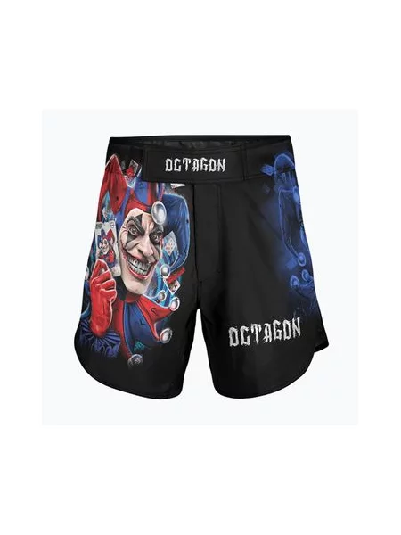 Тренувальні шорти Octagon Joker MMA чорні/різнокольорові чорні