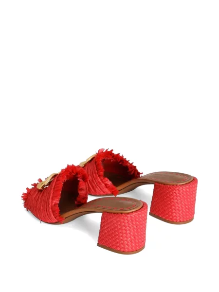 Papuci tip mules Dolce & Gabbana roșu