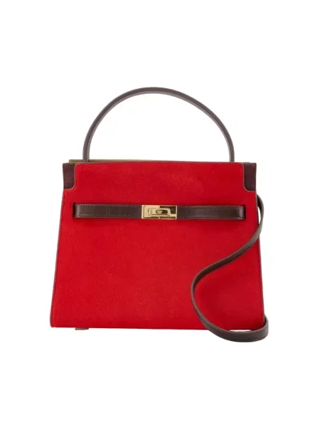 Torebka Tory Burch skórzana czerwona