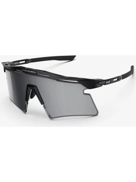 Okulary Scicon Aeroshade Titanium mat z soczewkami lustrzanymi multieksperymentalnymi czarny