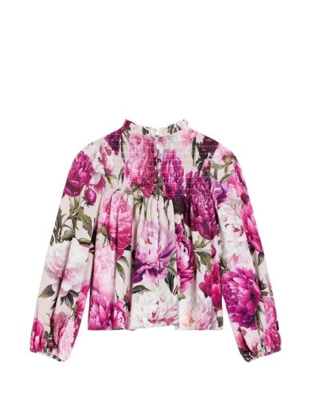 Bluzka dziecięca Dolce And Gabbana różowa