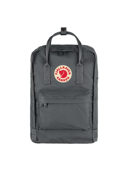 Plecak miejski Fjällräven Kanken Laptop 18 l super grey szary