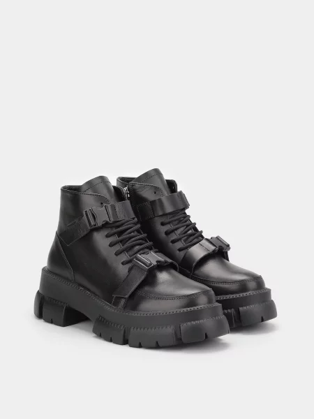 Braska Черевики Текстиль чорний