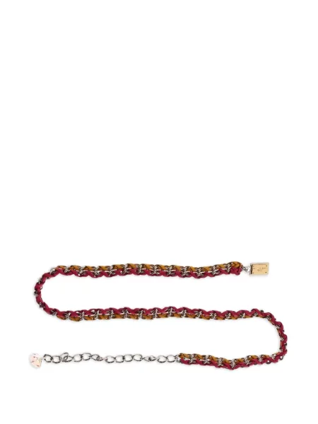 Cu centură curea Dolce & Gabbana țesută roșu