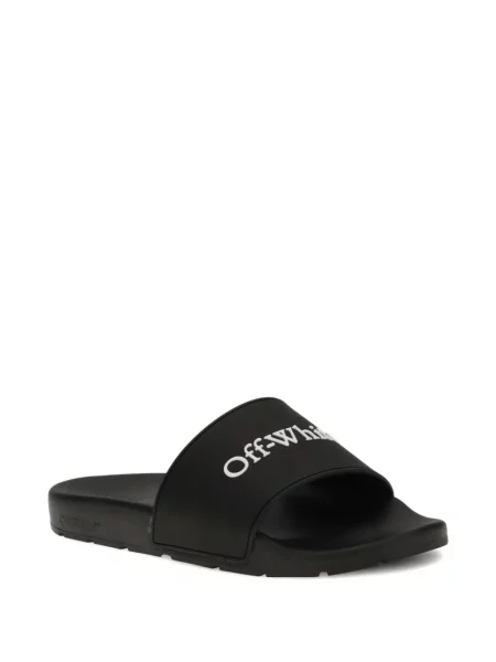 Papuci Off-white alb