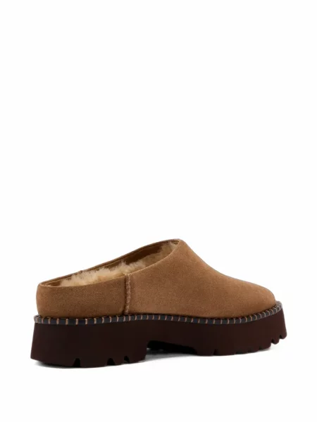 Papuci tip mules Ugg maro