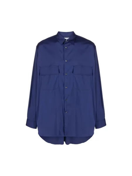 Koszula Comme Des Garcons casual niebieska