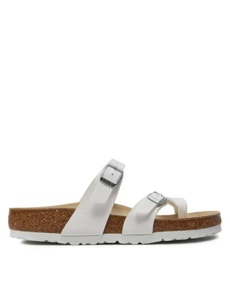 Джапанки Birkenstock бяло