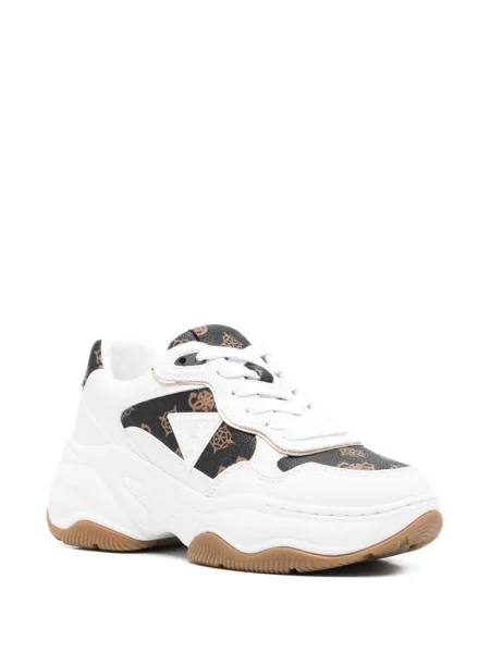 Sneakerși Guess alb