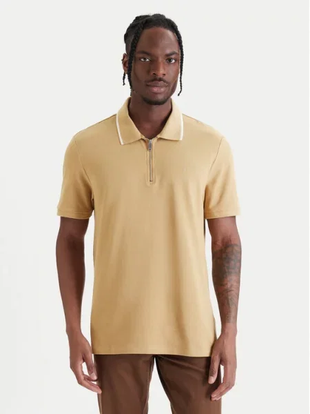 Calvin Klein Polo κίτρινο