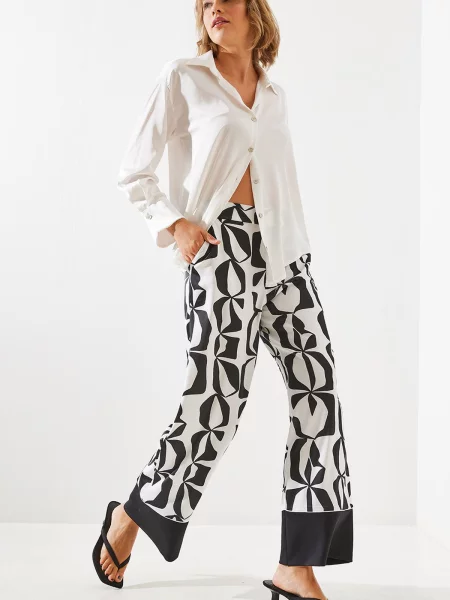 Pantaloni Bianco Lucci alb