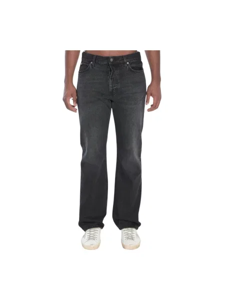 Jeansy straight leg Haikure czarne