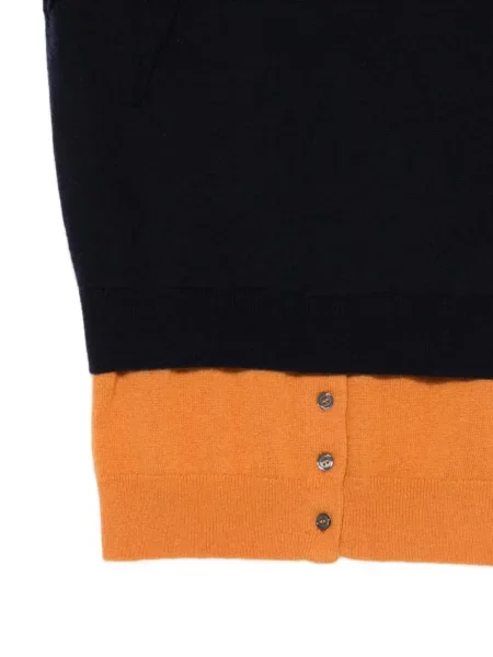 Плетен елек Meryll Rogge синьо