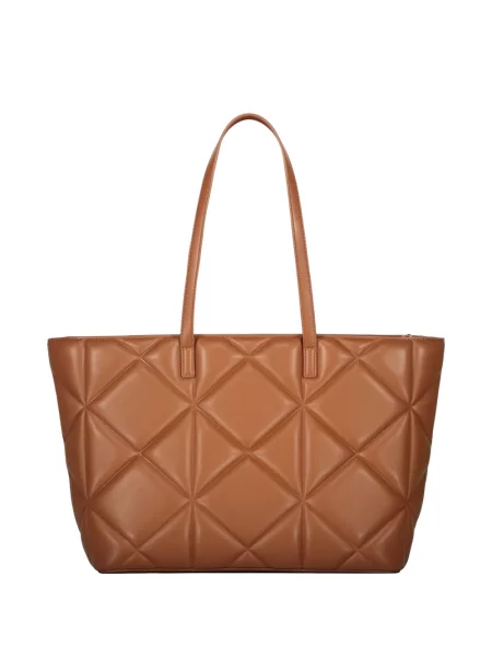 Torbica Love Moschino prošivena smeđa