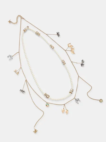 Weekend Max Mara Set coliere auriu