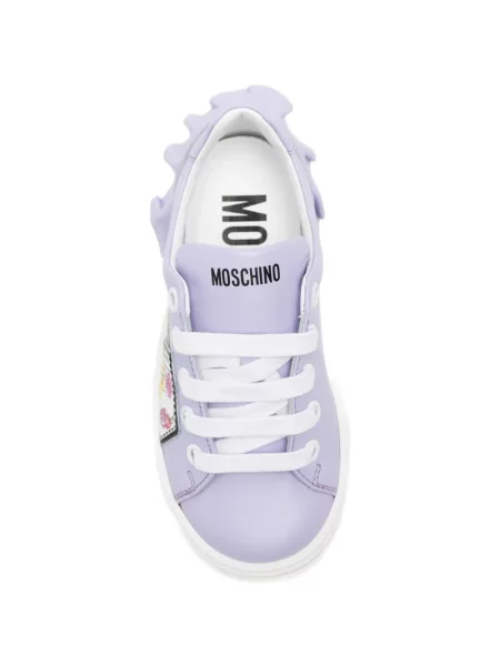 Sneakersy dziecięce Moschino fioletowe