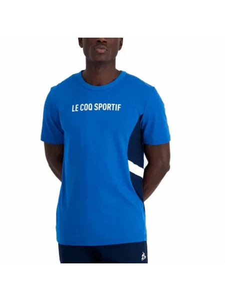Koszulka Le Coq Sportif niebieska