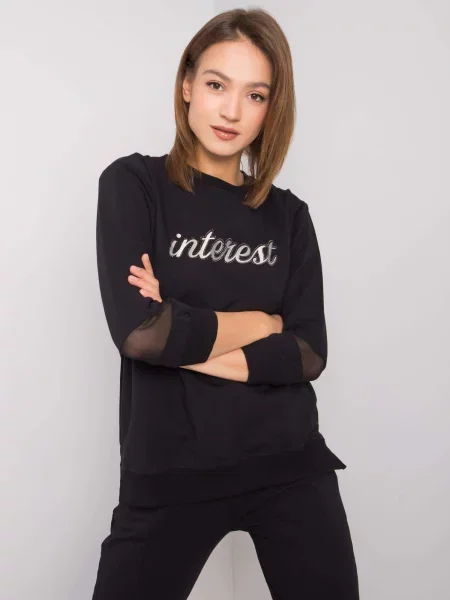 Trening Fashionhunters cu aplicații negru