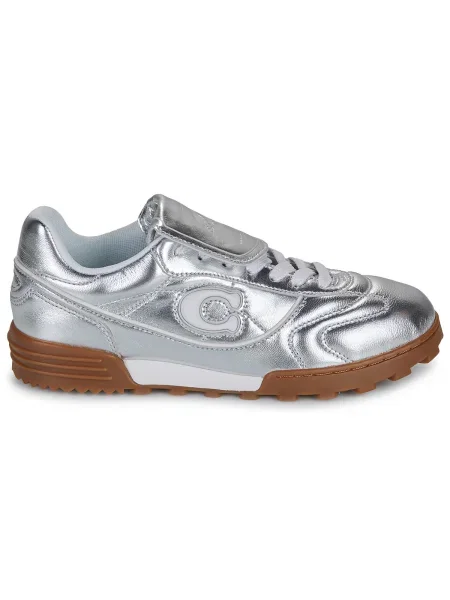 Sneakerși Coach argintiu