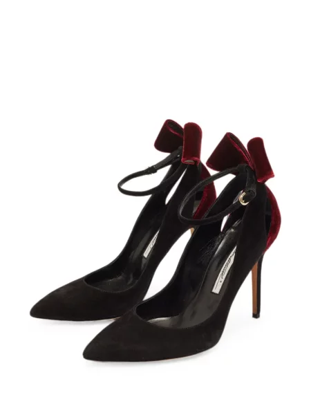 Pantofi cu toc Brian Atwood cu funde negru
