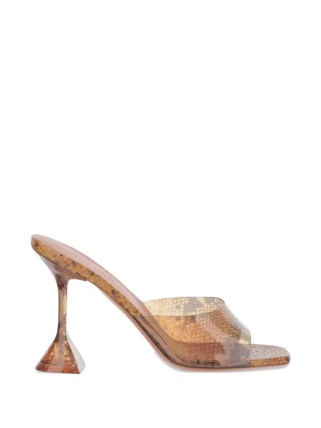 Домашни пантофи Amina Muaddi кафяво