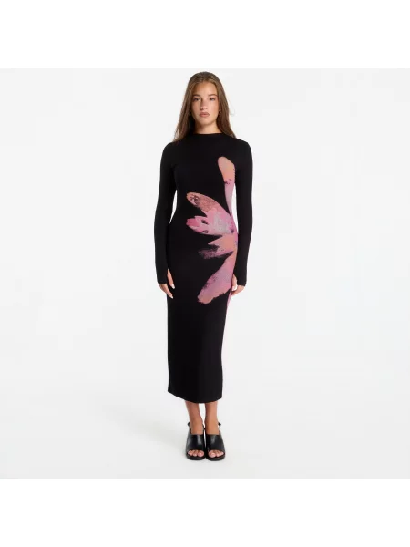 Φόρεμα Desigual Sevilla Dress Black M μαύρο