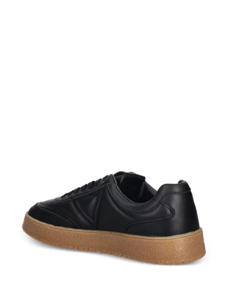 Sneakers Guess με κορδόνια με δαντέλα μαύρο