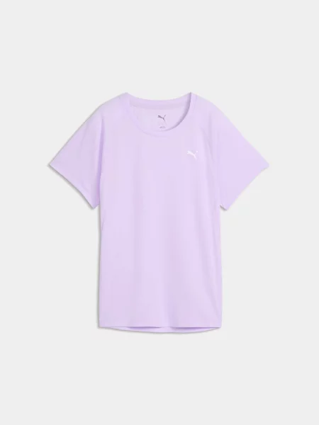 Спортивна футболка PUMA Run Velocity Tee W poly комбінований верх фіолетовий