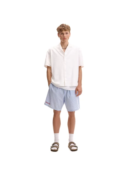 Cropp Смугасті шорти білий