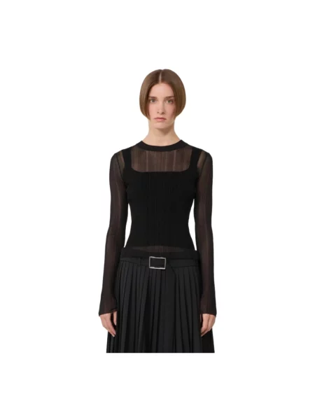 Top Sportmax czarny