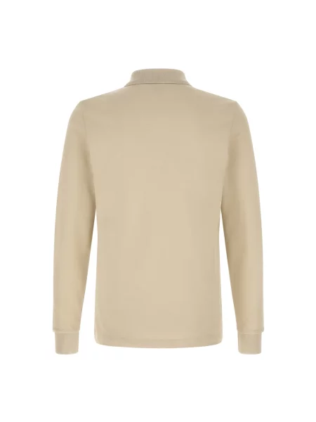 Boss Koszulka Polo Z Dżerseju Passerby Slim Fit beige beżowa