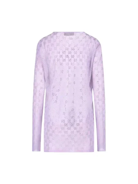 Sweter Gucci fioletowy