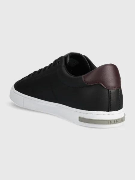 Sportcipő Tommy Hilfiger Essential Leather Detail Vulc White YBR fehér