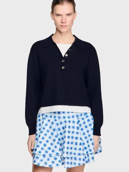 Светр Sandro синій