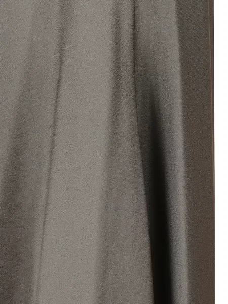 Fusta maxi Brunello Cucinelli din satin verde